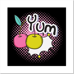 YUM Pop Art Design For Girls Posters and Art